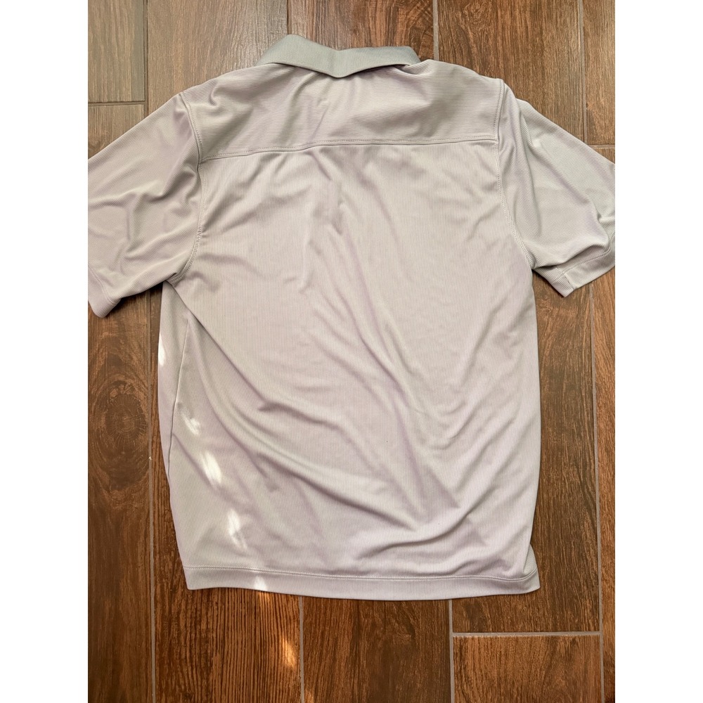 Cutter & Buck Detroit Lions Mens Grey CB DryTec Performance Polo Shirt Large - Picture 4 of 4